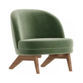 Armchair Pyle Cozy White